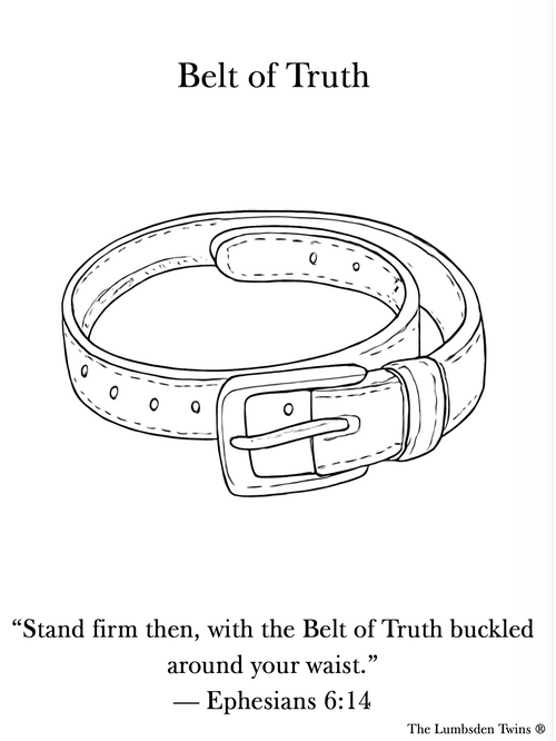 Armor of God Coloring Book