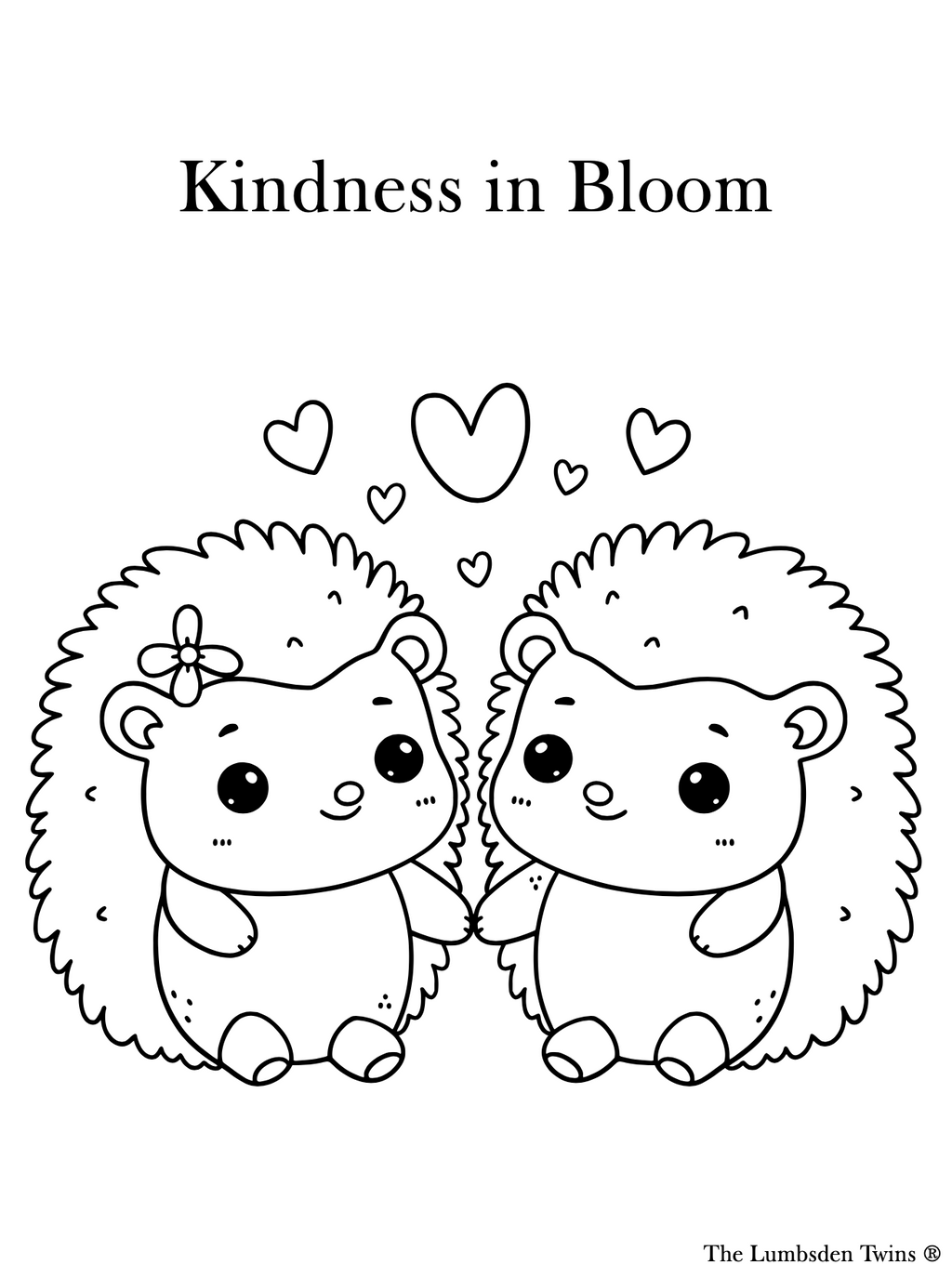 Valentine's Day Animal Coloring Book